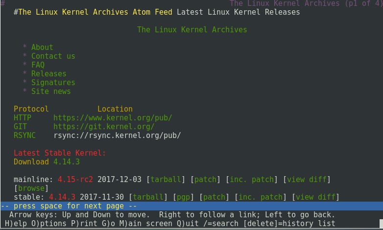 Upgrading kernel