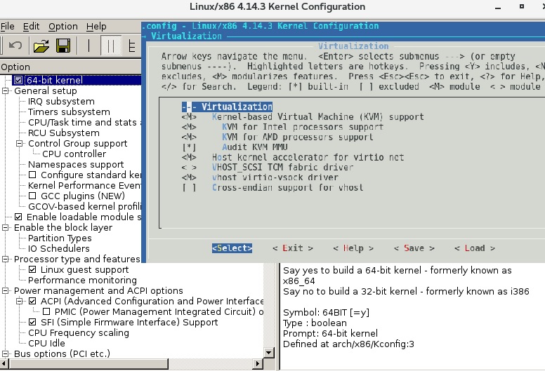 Make Menu Config